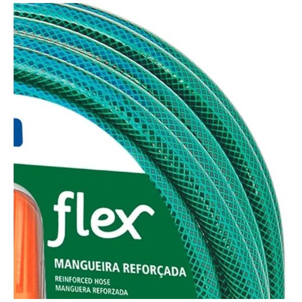 Kit Manguera Reforzada 20 M + Soporte + Acople + Puntero - Imagen 4