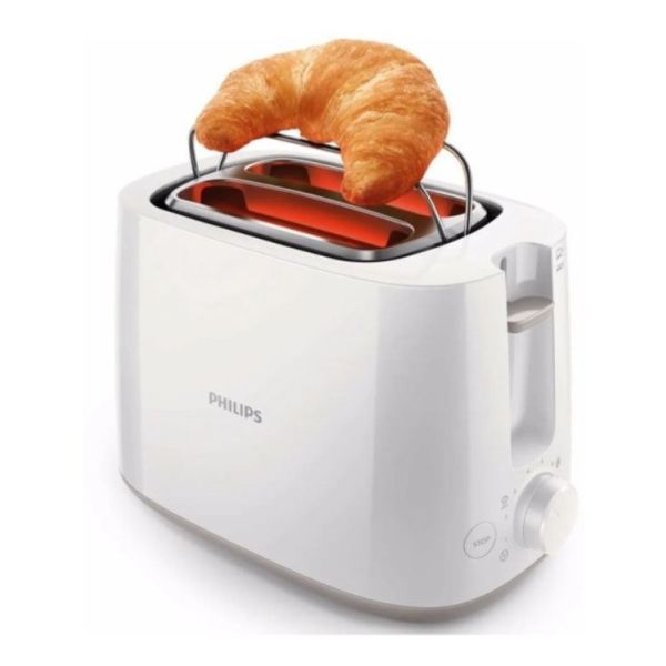 Tostadora Philips Funcion Recalentar Y Descongelar Hd258100 - Imagen 3