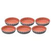 Juego Moldes 10cm Tartaleta Mini Tarta Tramontina 6 Unidades - Imagen 2