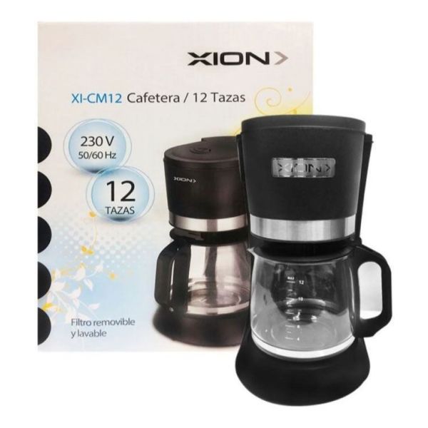 Cafetera Xion Hasta 12 Pocillos Filtro Permanente Cm12 Kirko