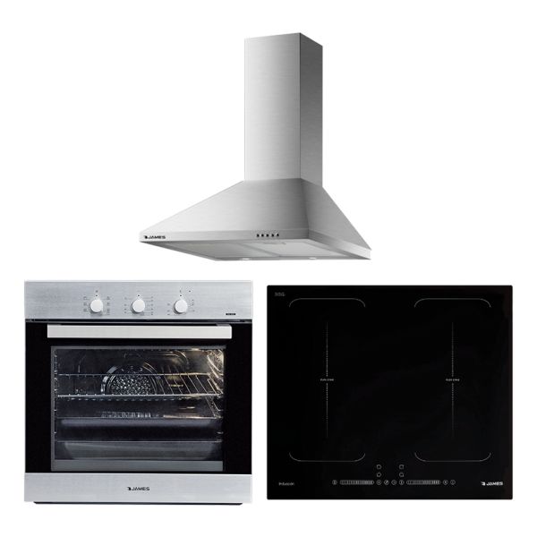 Anafe Induccion - Horno Empotrar - Campana 60cm James