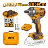 Atornillador De Impacto Industrial Bl 285 Nm Ingco Cirli2028 - Imagen 3