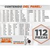Panel Chapa Completo 112 Pzs. Bahco New Special - Imagen 2