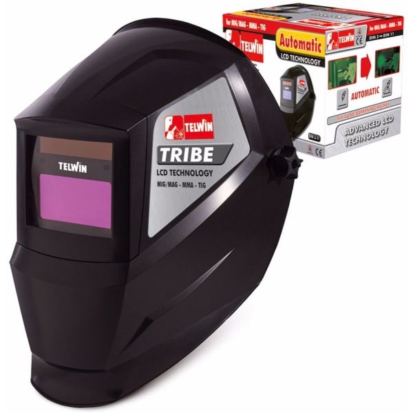 Mascara Careta De Soldar Telwin Tribe Tig Mig Mma Profesiona - Imagen 2