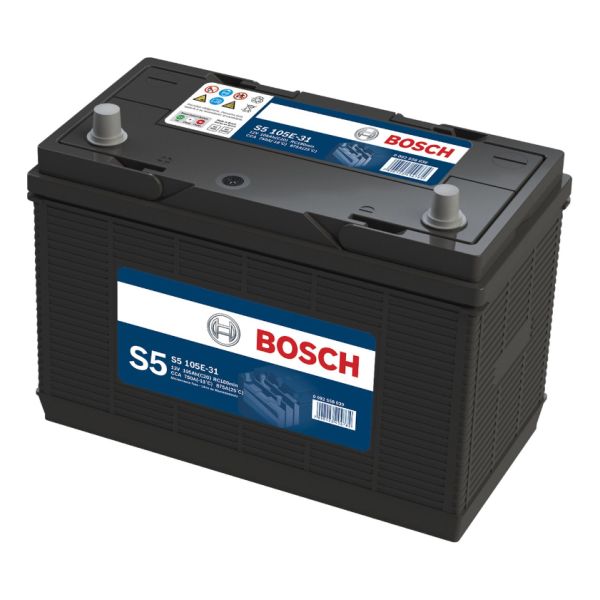 Bateria Bosch S5 12v 180amp/m (330x174x245) Pa 750 Pos Izq