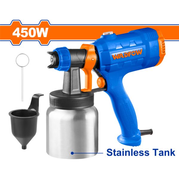 Equipo Pistola De Pintar 450w Tacho Metal Wadfow Weg1a02 - Imagen 2