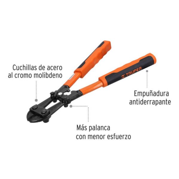 Cortapernos Profesional, 12 Truper 12830 Kirkor - Imagen 2