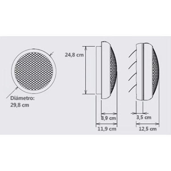 Extractor Cocina Baño Soler Y Palau Hcm 225n 695m3/h Español - Imagen 3