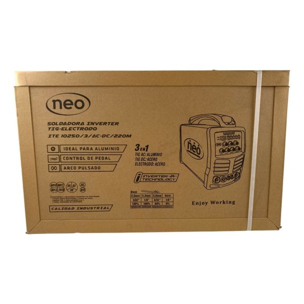 Soldadora Para Aluminio Inverter Tig Electrodo Ite10250 - Imagen 8