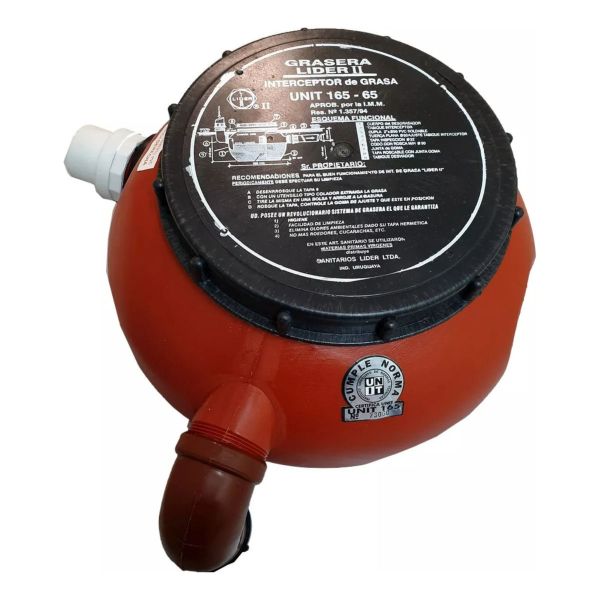 Grasera Sanitaria Lider Ii Aprobada Unit 165 Salida Derecha - Imagen 3