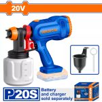 Pistola Pintar 20v P20s 650ml/min Wadfow Wsu3066 - Imagen 2