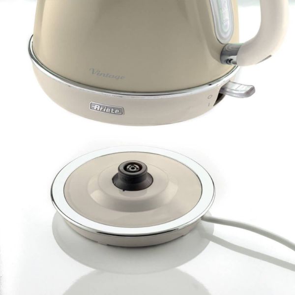 Jarra Eléctrica Vintage Crema 1lt 1600w-ariete-italia - Imagen 2