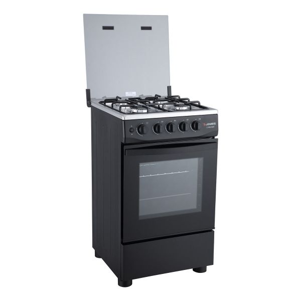 Cocina James C-506 Mnt Negro Mate A Gas Kirkor - Imagen 2