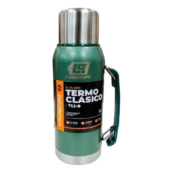 Termo 1 Litro Acero Inoxidable Lusqtoff Frio Y Calor - Imagen 12
