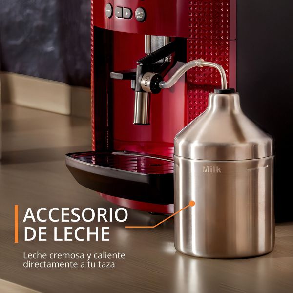 Cafetera Krups Automatic Espresso Essential Display Red - Imagen 4