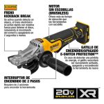 Amoladora Dewalt 115-125mm Xr 20v Sin Bateria-cargador - Imagen 3