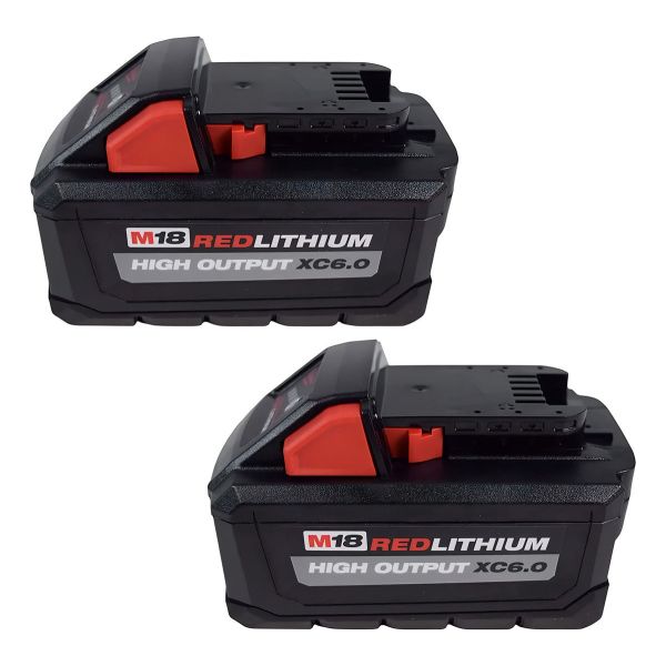 Bateria 18v 6 Ah M18 Twin Pack 48-11-1862 Milwaukee