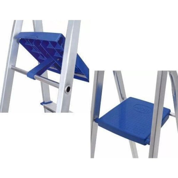 Escalera Aluminio 4 Escalones Oferta Kirkor Franca - Imagen 3