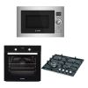 Horno + Anafe + Microondas De Empotrar James