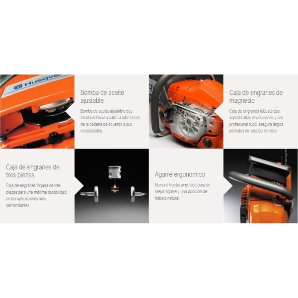 Motosierra Profesional 281 Husqvarna 80cm3 - Imagen 2