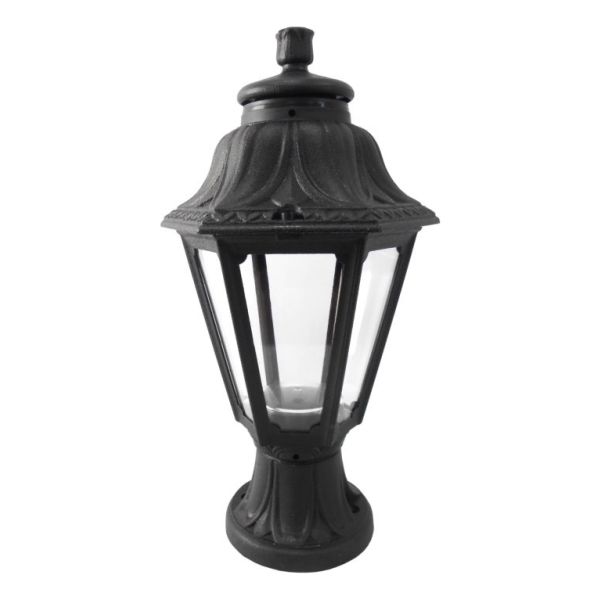 Farol Colonial Pedestal Anna, De 6 Caras - Fumagalli Fl0515