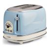 Tostadora Vintage Con Pinzas Ariete 6 Niveles 2 Ranuras Azul