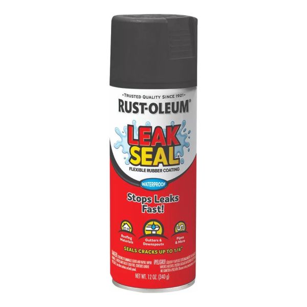 Aerosol Sellador Flex. Caucho Negro Rust Oleum 340g Sangar