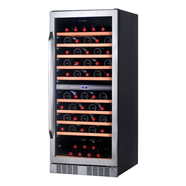 Enfriadora De Vino Futura Fut-ev110x Inox Kirkor