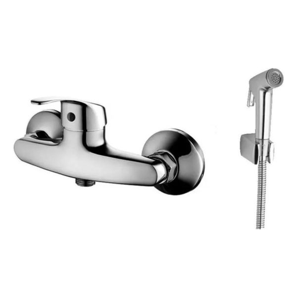 Griferia Baño Ducha Higiénica Bidet Agua Fría Y Caliente - S