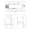 Horno De Empotrar James Hee Bkd Negro Grill Kirkor - Imagen 5