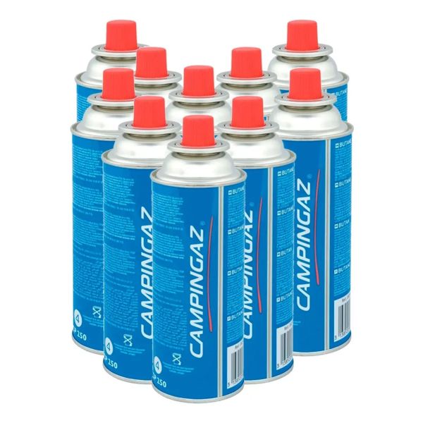 Butano Campingaz Anafe Cocinilla Soplete Pack X 10 Kirkor