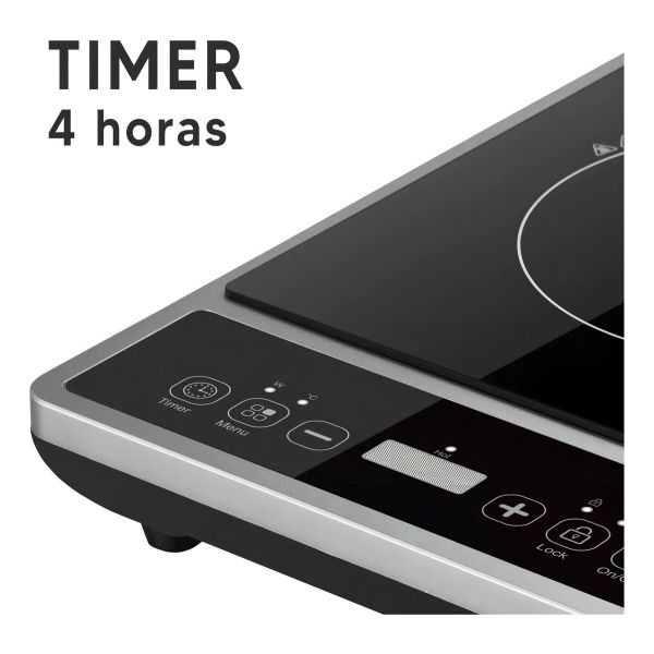 Anafe Vitrocerámica Futura Plus Portatil Fut-pvp1z Kirkor - Imagen 3