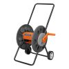 Carro Enrollador Soporte De Manguera Ruedas 55mts Tramontina