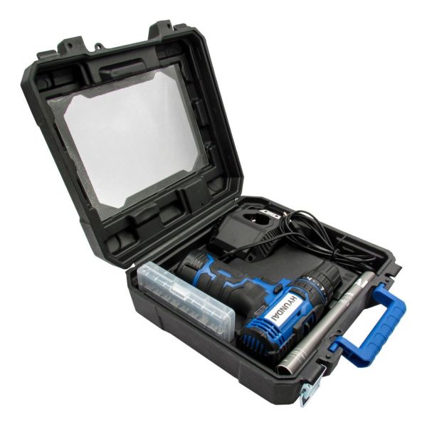 Taladro A Batería Hyundai 12v C/ 17 Pcs Hycd12 - Imagen 3
