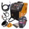 Soldadora 3 En 1 Inverter Mig Tig Mma 200 + Careta + Alambre