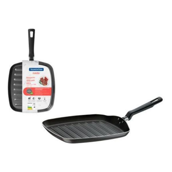 Sarten Bifera Bistequera Tramontina Antiadherente 24 Cm - Imagen 4