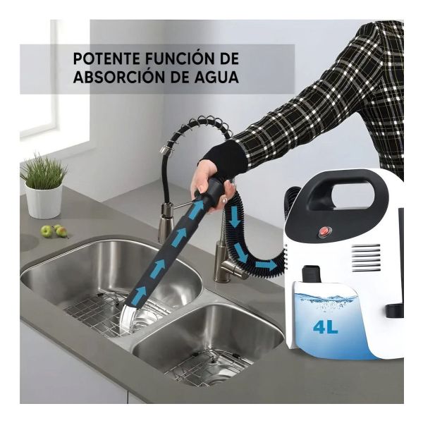 Xion Vc1200 Aspiradora 1200w Compacta 4l Kirkor - Imagen 3
