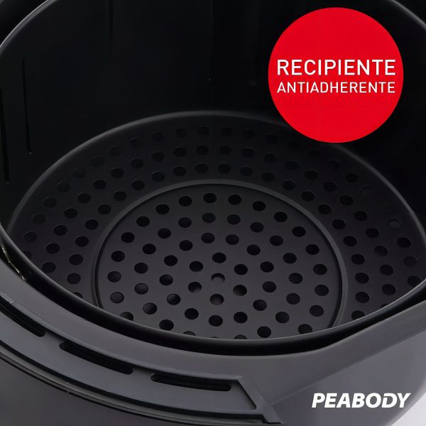 Freidora Sin Aceite 1400w Peabody Af605n 3.2l - Imagen 3