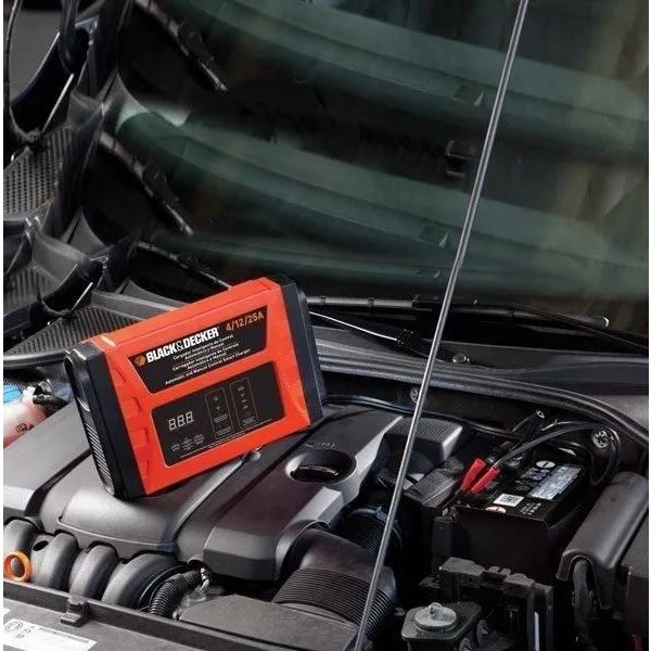 Cargador De Baterias Autos Inteligente Black + Decker Bc25 - Imagen 2