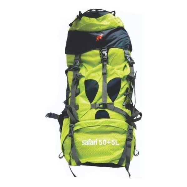 Mochila Camping Safari 55 Litros Tela Rispstop