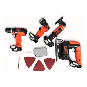 Taladro Percutor Lijadora Caladora Batería 12v Black Decker