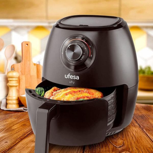 Freidora Sin Aceite Ufesa Ufry Af3500 3.5 Lts Temporizador K - Imagen 2