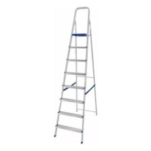 Escaleras Aluminio Escalera 8 Escalones 1.73 Mts Marca Kirko
