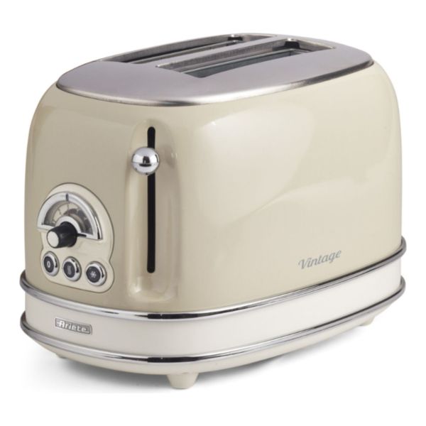 Tostadora Vintage Ariete Sin Pinza - Color Beige