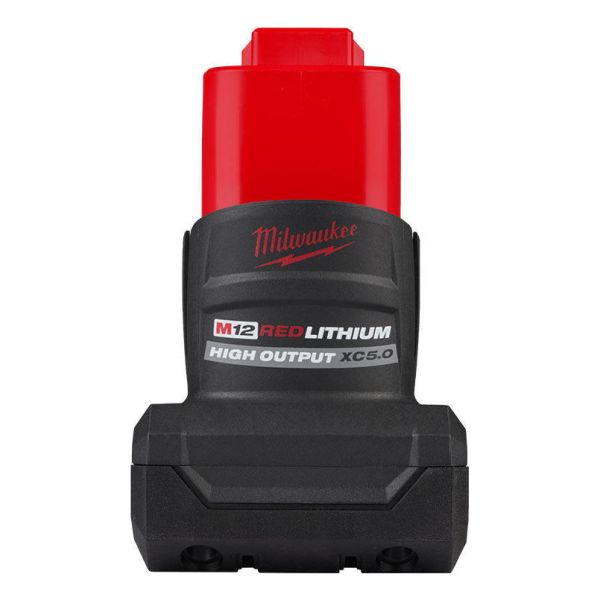 Batería Milwaukee Ho 12v Xc 5.0 Ah M12 48-11-2450 - Imagen 3