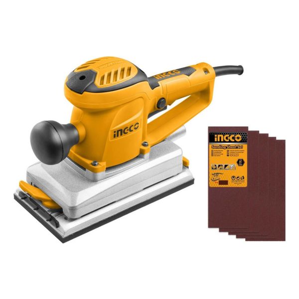 Lijadora Orbital Ingco Fs35028 350w 11000 Rpm Industrial - K - Imagen 2