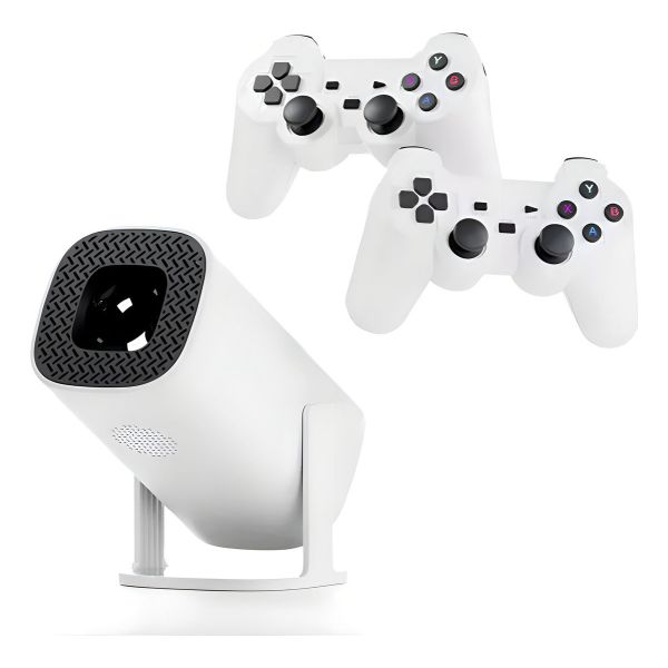 Proyector Smart Led Gamer 2 Joystick + Juegos Xion Kirkor - Imagen 3