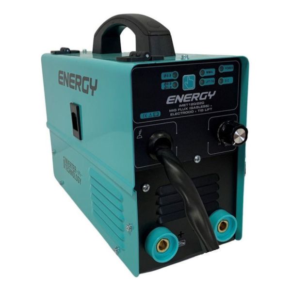 Soldadora Inverter 120amp 3 En1 Mig Electrodo Energy Imet120 - Imagen 2