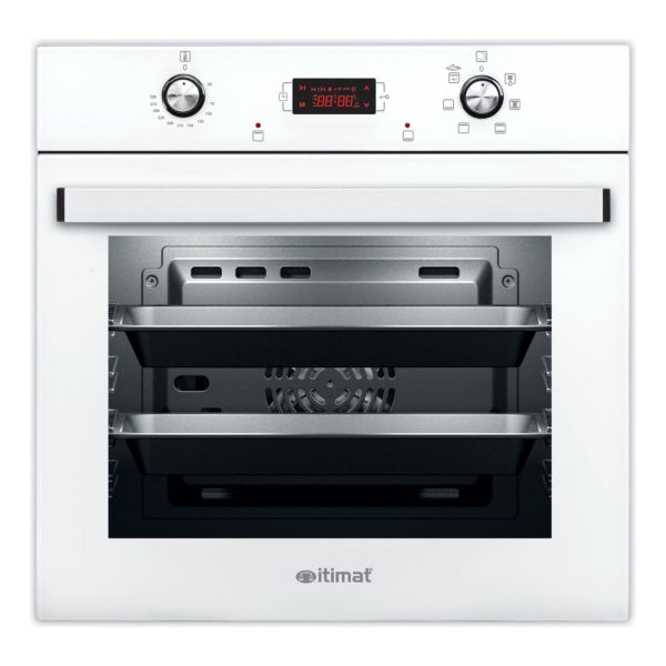 Horno De Empotrar Eléctrico Con Timer Digital Blanco Itimat