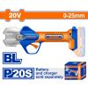 Cizalla 20v 0-25mm Wadfow Carg Con Bat + Valija Wjfpb25 - Imagen 2